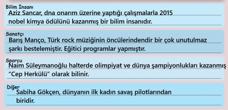 6. Sınıf Türkçe Ders Kitabı Sayfa 152 Cevapları MEB Yayınları 6. Sınıf Türkçe Ders Kitabı Sayfa 152 Cevapları MEB Yayınları