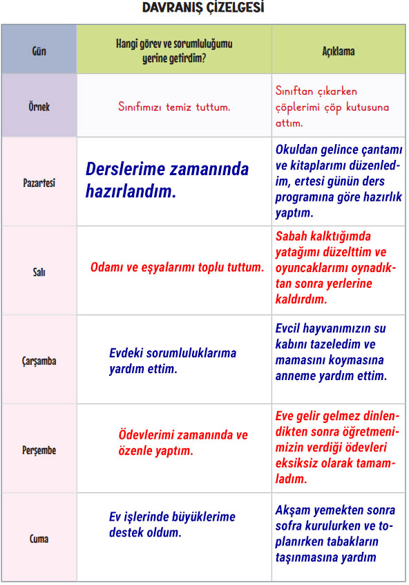 3. Sınıf Hayat Bilgisi Ders Kitabı Sayfa 31 Cevapları Birinci Kitap
