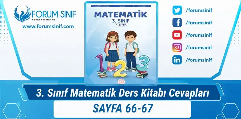3. Sınıf Matematik Ders Kitabı Sayfa 68-69-70-71-72-73 Cevapları 1. Kitap