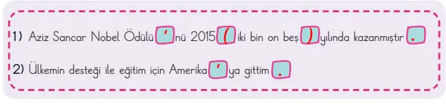 3. Sınıf Türkçe Ders Kitabı Sayfa 31 Cevapları MEB Yayınları