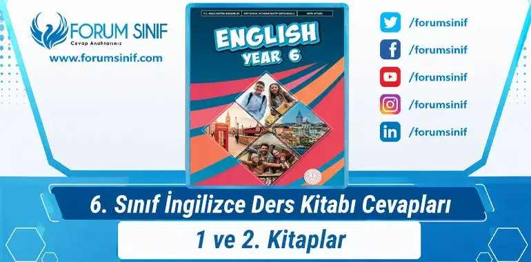 6. Sınıf İngilizce Ders Kitabı Cevapları MEB Yayınları 6. Sınıf İngilizce Ders Kitabı Cevapları MEB Yayınları