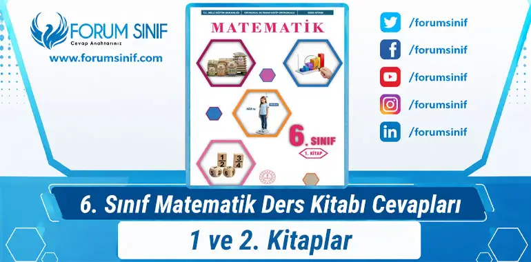 6. Sınıf Matematik Ders Kitabı Cevapları MEB Yayınları 6. Sınıf Matematik Ders Kitabı Cevapları MEB Yayınları