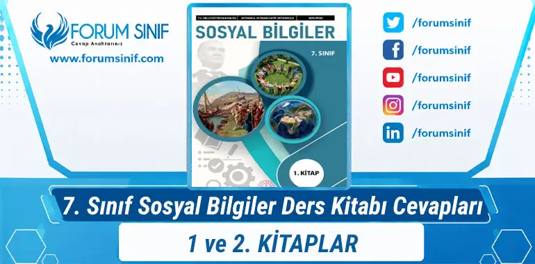 7. Sınıf Sosyal Bilgiler Ders Kitabı Cevapları MEB Yayınları 7. Sınıf Sosyal Bilgiler Ders Kitabı Cevapları MEB Yayınları