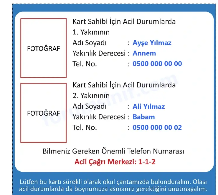 2. Sınıf Hayat Bilgisi Sayfa 72 Cevapları 1. Kitap - 2 2. Sınıf Hayat Bilgisi Sayfa 72 Cevapları 1. Kitap - 2