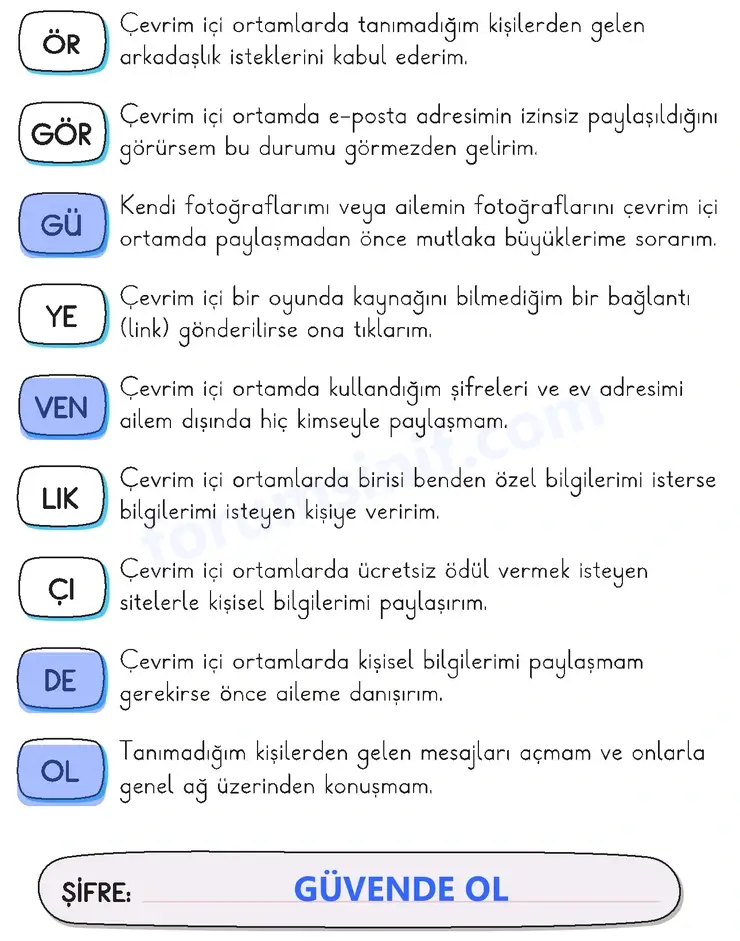 2. Sınıf Hayat Bilgisi Sayfa 75 Cevapları 1. Kitap 2. Sınıf Hayat Bilgisi Sayfa 75 Cevapları 1. Kitap