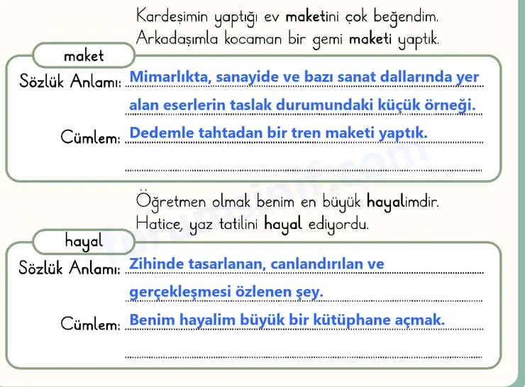 2. Sınıf Türkçe Ders Kitabı Sayfa 21 Cevapları 2. KİTAP 2. Sınıf Türkçe Ders Kitabı Sayfa 21 Cevapları 2. KİTAP