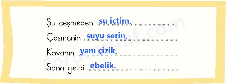 2. Sınıf Türkçe Ders Kitabı Sayfa 37 Cevapları 2. KİTAP 2. Sınıf Türkçe Ders Kitabı Sayfa 37 Cevapları 2. KİTAP