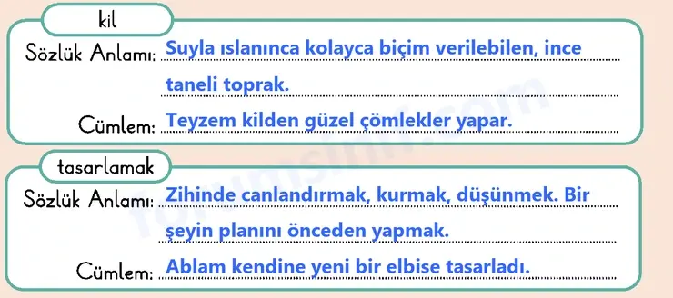 2. Sınıf Türkçe Ders Kitabı Sayfa 54 Cevapları 2. KİTAP 2. Sınıf Türkçe Ders Kitabı Sayfa 54 Cevapları 2. KİTAP