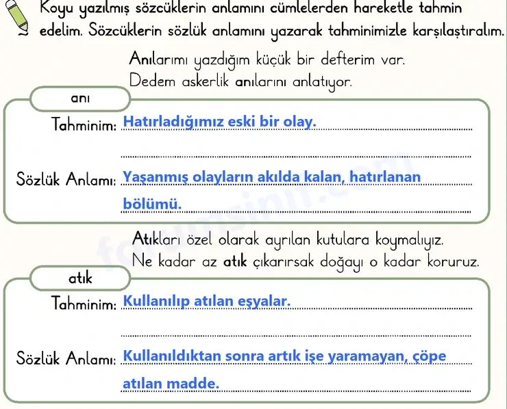 2. Sınıf Türkçe Sayfa 114 Cevapları 1. Kitap - 2 2. Sınıf Türkçe Sayfa 114 Cevapları 1. Kitap - 2