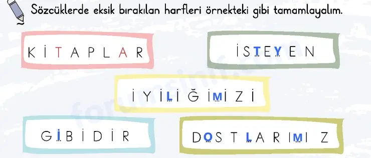 2. Sınıf Türkçe Sayfa 135 Cevapları 1. Kitap - 3