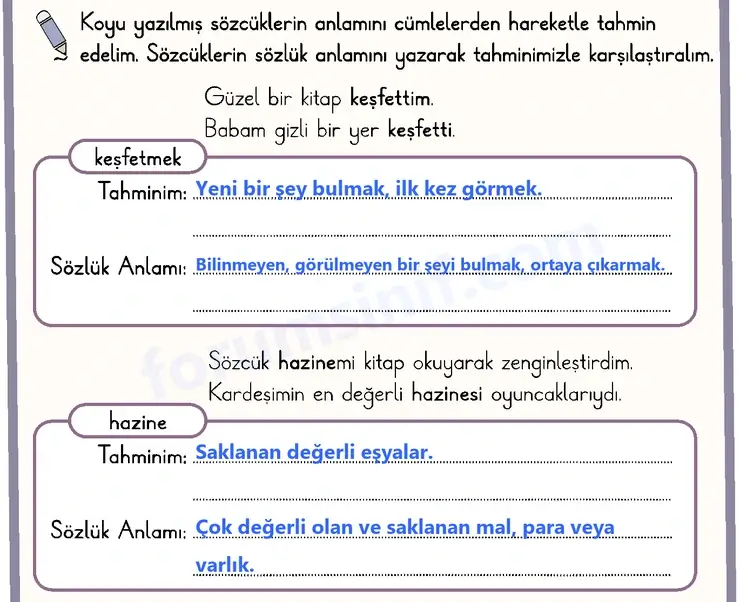 2. Sınıf Türkçe Sayfa 137 Cevapları 1. Kitap - 2 2. Sınıf Türkçe Sayfa 137 Cevapları 1. Kitap - 2