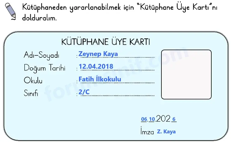 2. Sınıf Türkçe Sayfa 153 Cevapları 1. Kitap - 2