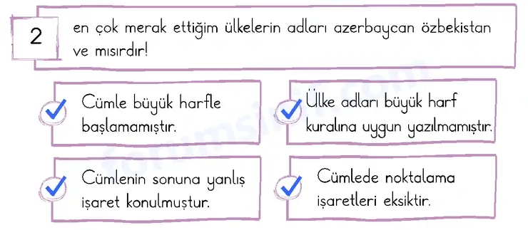 2. Sınıf Türkçe Sayfa 175 Cevapları 1. Kitap 2. Sınıf Türkçe Sayfa 175 Cevapları 1. Kitap