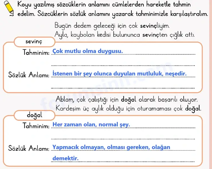 2. Sınıf Türkçe Sayfa 37 Cevapları 1. Kitap - 2 2. Sınıf Türkçe Sayfa 37 Cevapları 1. Kitap - 2