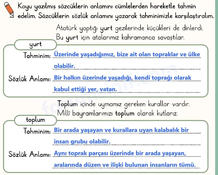 2. Sınıf Türkçe Sayfa 88 Cevapları 1. Kitap - 2 2. Sınıf Türkçe Sayfa 88 Cevapları 1. Kitap - 2