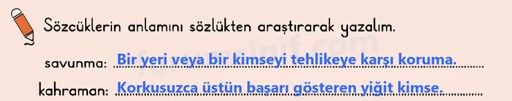 2. Sınıf Türkçe Sayfa 92 Cevapları 1. Kitap - 2 2. Sınıf Türkçe Sayfa 92 Cevapları 1. Kitap - 2