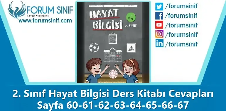 2. Sınıf Hayat Bilgisi Ders Kitabı Sayfa 60-61-62-63-64-65-66-67 Cevapları 1. KİTAP 2. Sınıf Hayat Bilgisi Ders Kitabı Sayfa 60-61-62-63-64-65-66-67 Cevapları 1. KİTAP