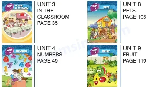 2. Sınıf İngilizce Ders Kitabı Cevapları MEB Yayınları Table of Contents 2