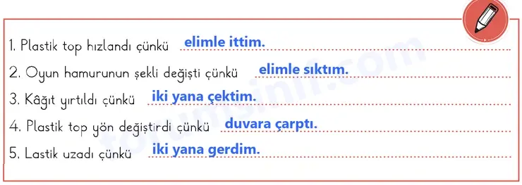 3. Sınıf Fen Bilimleri Ders Kitabı Sayfa 31 Cevapları 2. KİTAP 3. Sınıf Fen Bilimleri Ders Kitabı Sayfa 31 Cevapları 2. KİTAP