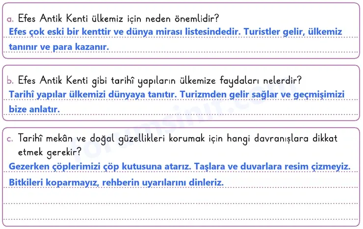3. Sınıf Hayat Bilgisi Ders Kitabı Sayfa 45 Cevapları 2. KİTAP 3. Sınıf Hayat Bilgisi Ders Kitabı Sayfa 45 Cevapları 2. KİTAP