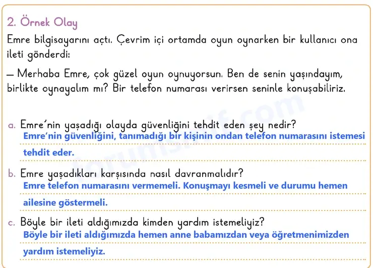 3. Sınıf Hayat Bilgisi Sayfa 72 Cevapları 1. Kitap - 2 3. Sınıf Hayat Bilgisi Sayfa 72 Cevapları 1. Kitap - 2