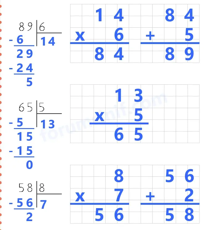 3. Sınıf Matematik Ders Kitabı Sayfa 46 Cevapları 2. KİTAP