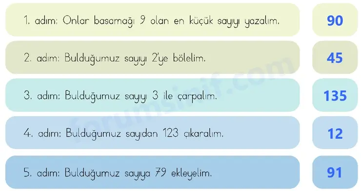 3. Sınıf Matematik Ders Kitabı Sayfa 56 Cevapları 2. KİTAP - 2 3. Sınıf Matematik Ders Kitabı Sayfa 56 Cevapları 2. KİTAP - 2