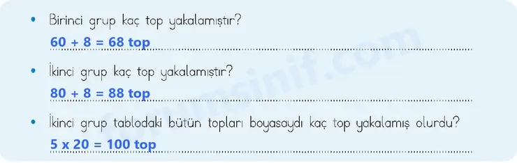 3. Sınıf Matematik Sayfa 13 Cevapları 1. Kitap - 2 3. Sınıf Matematik Sayfa 13 Cevapları 1. Kitap - 2