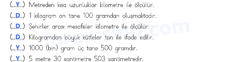 3. Sınıf Matematik Sayfa 142 Cevapları 1. Kitap - 2 3. Sınıf Matematik Sayfa 142 Cevapları 1. Kitap - 2