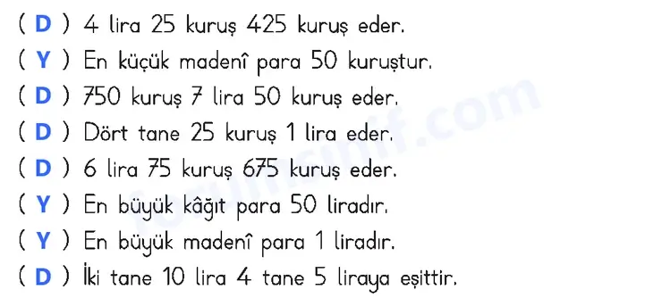 3. Sınıf Matematik Sayfa 152 Cevapları 1. Kitap