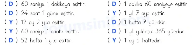 3. Sınıf Matematik Sayfa 155 Cevapları 1. Kitap 3. Sınıf Matematik Sayfa 155 Cevapları 1. Kitap