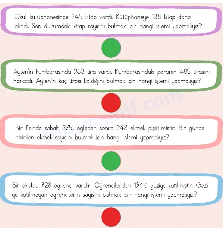 3. Sınıf Matematik Sayfa 162 Cevapları 1. Kitap 3. Sınıf Matematik Sayfa 162 Cevapları 1. Kitap