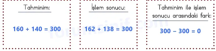 3. Sınıf Matematik Sayfa 172 Cevapları 1. Kitap