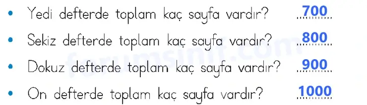 3. Sınıf Matematik Sayfa 47 Cevapları 1. Kitap 3. Sınıf Matematik Sayfa 47 Cevapları 1. Kitap