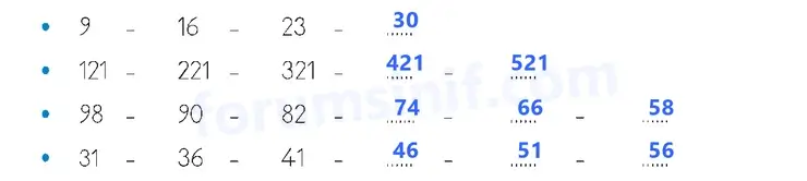 3. Sınıf Matematik Sayfa 72 Cevapları 1. Kitap - 4