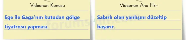 3. Sınıf Türkçe Ders Kitabı Sayfa 23 Cevapları 2. KİTAP - 2