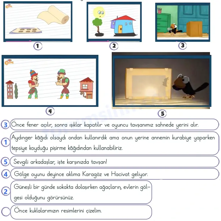 3. Sınıf Türkçe Ders Kitabı Sayfa 24 Cevapları 2. KİTAP