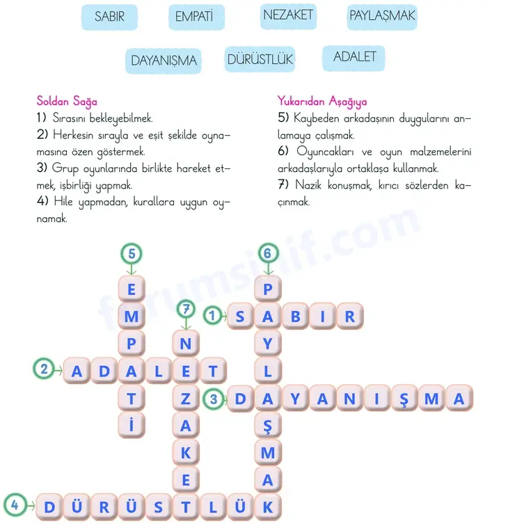 3. Sınıf Türkçe Ders Kitabı Sayfa 43 Cevapları 2. KİTAP 3. Sınıf Türkçe Ders Kitabı Sayfa 43 Cevapları 2. KİTAP