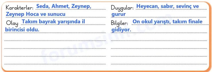 3. Sınıf Türkçe Ders Kitabı Sayfa 53 Cevapları 2. KİTAP
