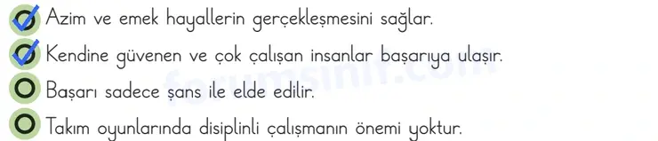 3. Sınıf Türkçe Ders Kitabı Sayfa 53 Cevapları 2. KİTAP - 2