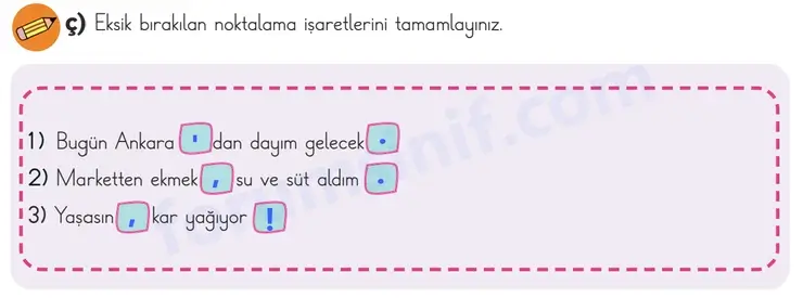 3. Sınıf Türkçe Sayfa 139 Cevapları 1. Kitap - 3 3. Sınıf Türkçe Sayfa 139 Cevapları 1. Kitap - 3