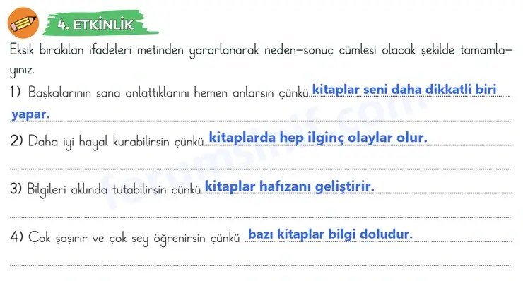3. Sınıf Türkçe Sayfa 159 Cevapları 1. Kitap 3. Sınıf Türkçe Sayfa 159 Cevapları 1. Kitap