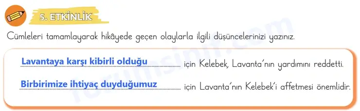 3. Sınıf Türkçe Sayfa 24 Cevapları 1. Kitap