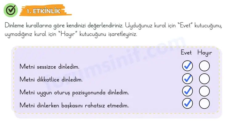3. Sınıf Türkçe Sayfa 61 Cevapları 1. Kitap 3. Sınıf Türkçe Sayfa 61 Cevapları 1. Kitap
