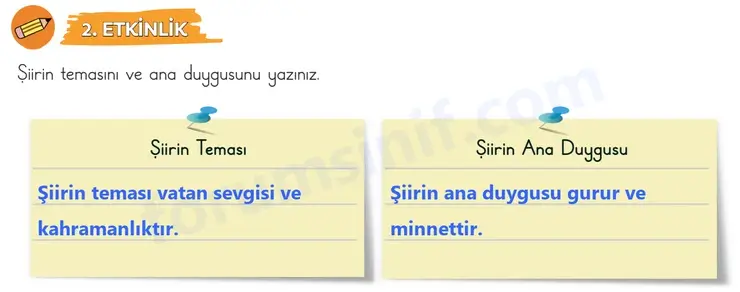 3. Sınıf Türkçe Sayfa 74 Cevapları 1. Kitap - 2 3. Sınıf Türkçe Sayfa 74 Cevapları 1. Kitap - 2