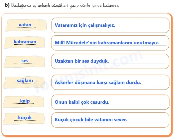 3. Sınıf Türkçe Sayfa 76 Cevapları 1. Kitap - 2 3. Sınıf Türkçe Sayfa 76 Cevapları 1. Kitap - 2