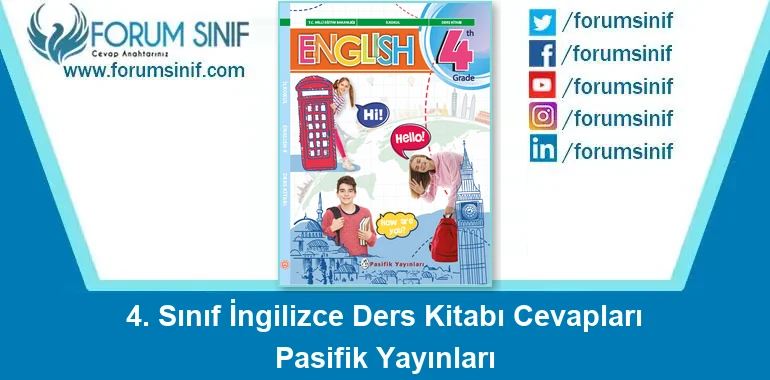 4. Sınıf İngilizce Ders Kitabı Cevapları Pasifik Yayınları 4. Sınıf İngilizce Ders Kitabı Cevapları Pasifik Yayınları