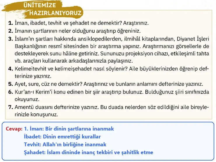 4. Sınıf Din Kültürü Ders Kitabı Sayfa 37 Cevapları SDR İpekyolu Yayıncılık 4. Sınıf Din Kültürü Ders Kitabı Sayfa 37 Cevapları SDR İpekyolu Yayıncılık