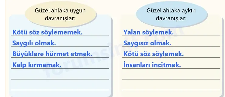 4. Sınıf Din Kültürü Ders Kitabı Sayfa 67 Cevapları SDR İpekyolu Yayıncılık 4. Sınıf Din Kültürü Ders Kitabı Sayfa 67 Cevapları SDR İpekyolu Yayıncılık