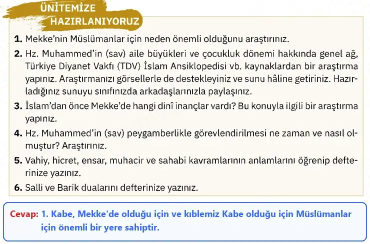 4. Sınıf Din Kültürü Ders Kitabı Sayfa 89 Cevapları SDR İpekyolu Yayıncılık 4. Sınıf Din Kültürü Ders Kitabı Sayfa 89 Cevapları SDR İpekyolu Yayıncılık